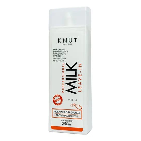Leave-in Knut Milk - Tratamento Sem Enxágue 250ml