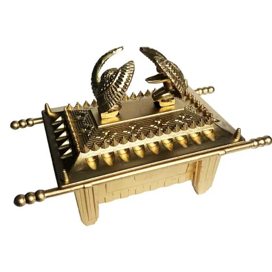 Arca Da Aliança Dourada Média - 14cm