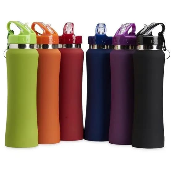 Garrafa Térmica 500/600ml com chaveiro quente e fria top