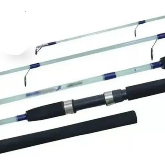 Vara P/ Molinete 3,00 Maciça Pesca Pesada Robalo 80-100lbs