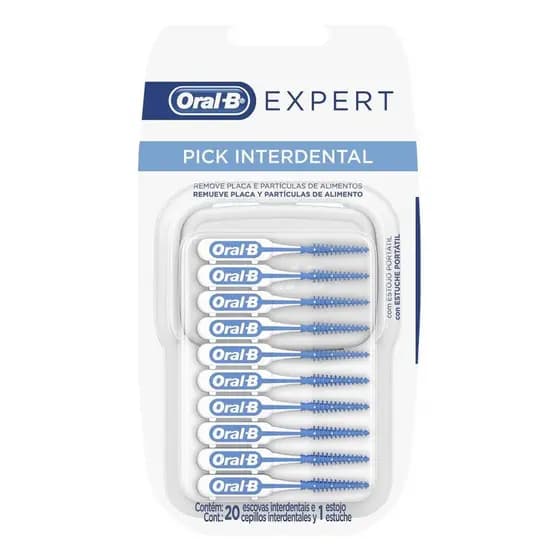Kit 3 Cartelas Escova Interdental Oral-b Expert Pick 60un