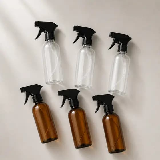 kit 3 Borrifadores Pulverizador Premium 500ml Gatilho Reforçado Profissional Limpeza e Jardim - Frasco