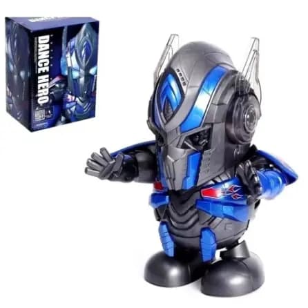 Brinquedo Boneco Robô Dance Hero Optimus Prime C/ Som Luz.