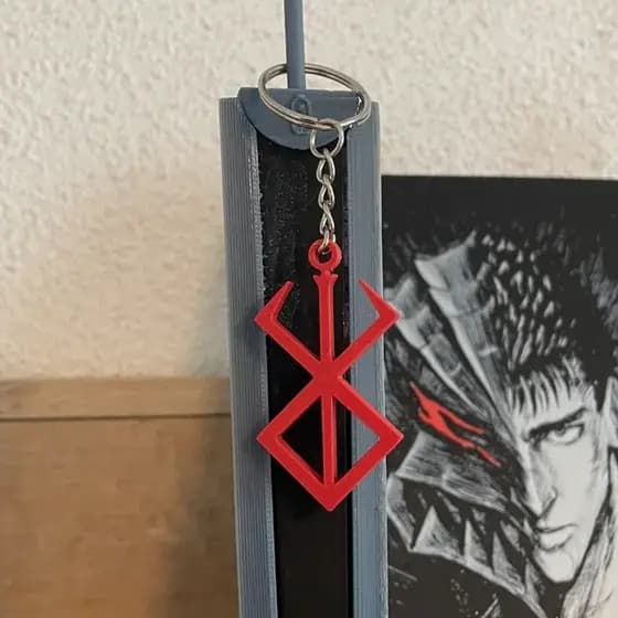 Chaveiro Berserk Anime – Acessório Geek, Colecionável para Fãs
