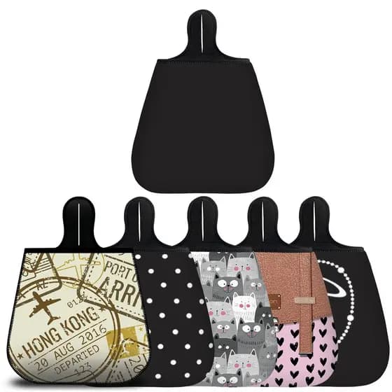 Lixeira Para Carro Organizadora Neoprene Lixinho Câmbio
