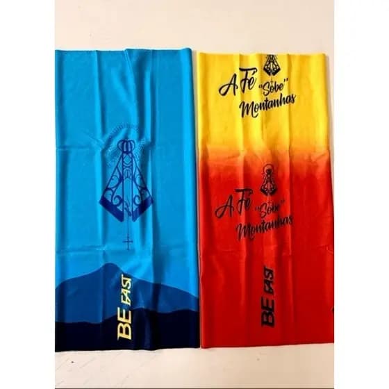 Bandana Tubular Ciclismo Nossa Senhora Aparecida Caminho da Fé - Caminhada/bike/corrida