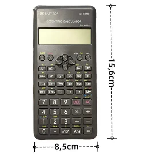 Calculadora Científica De 12 Dígitos 240 Funções E Frações
