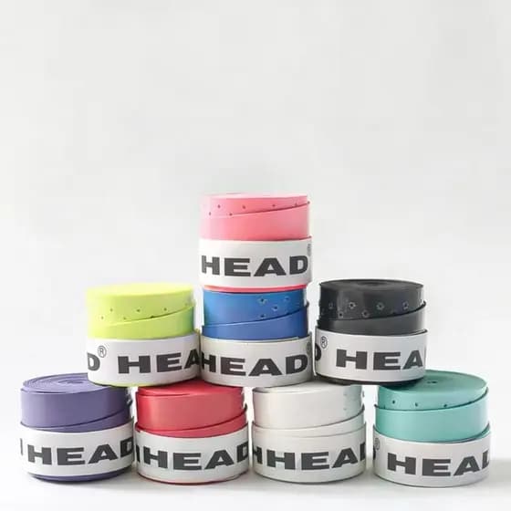 Kit 10 Unit Overgrip Head Raquete Tenis Beach Tennis Padel pickleball Cor Colorido Grip Furado Envio Imediato