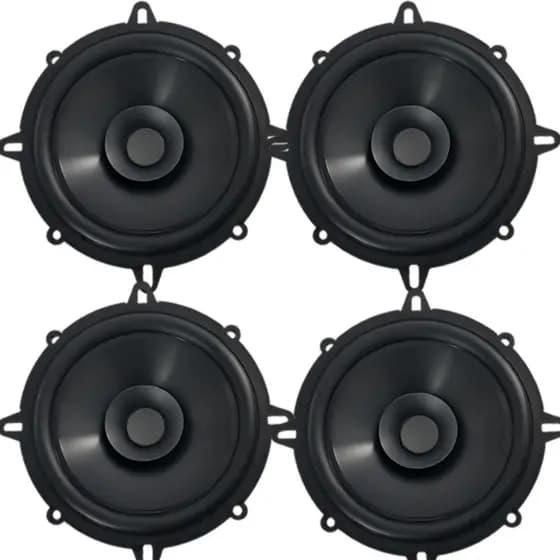 Kit 4 Alto Falantes Coaxiais 5 Bomber Original Montadoras - 200 Watts Rms