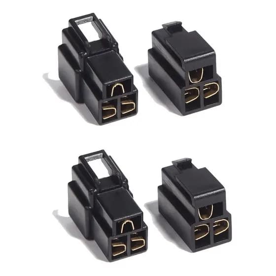 Kit 2 Conector 3 Vias Com Trava Technoise