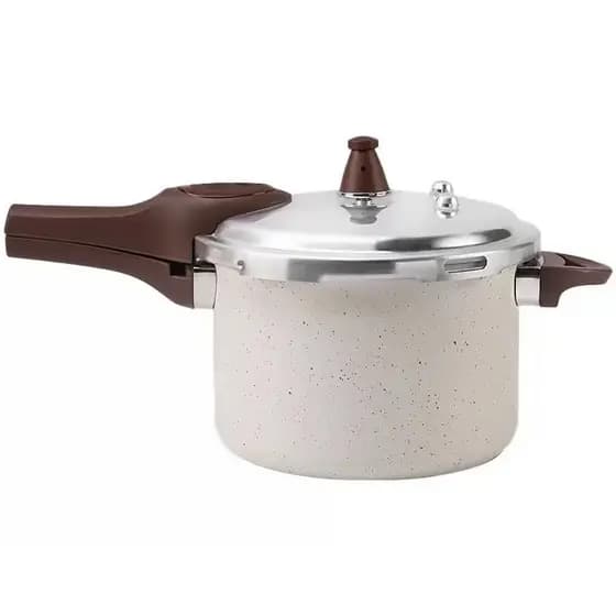 Panela de Pressão Brinox 4,2L Bege Vanilla Ceramic Life Indução Original