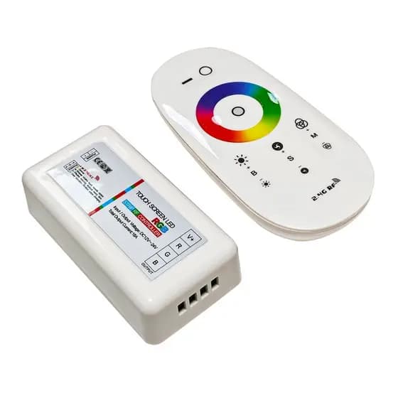 Controle WIFI RGB 2.4G Touch Wireless Luminária Refletor Piscina FITA LED Tensão de operação 12V - 24V