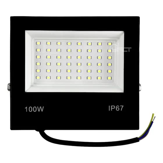 Refletor Led 100w Holofote Prova Dágua Ip67 Bf