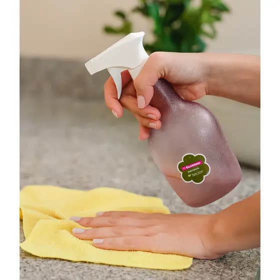 Borrifador Spray Pulverizador Multiuso SANREMO Com Bico Ajustável 580ml Água Jardinagem Veneno Limpeza Cozinha