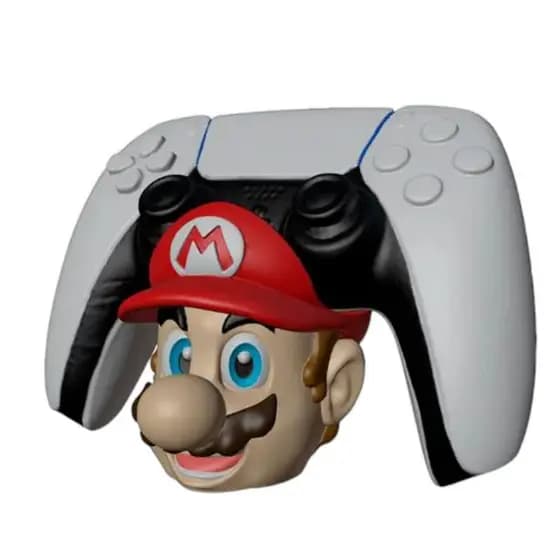 Mario de Super Mario Bros Stand Controle Vídeo Game