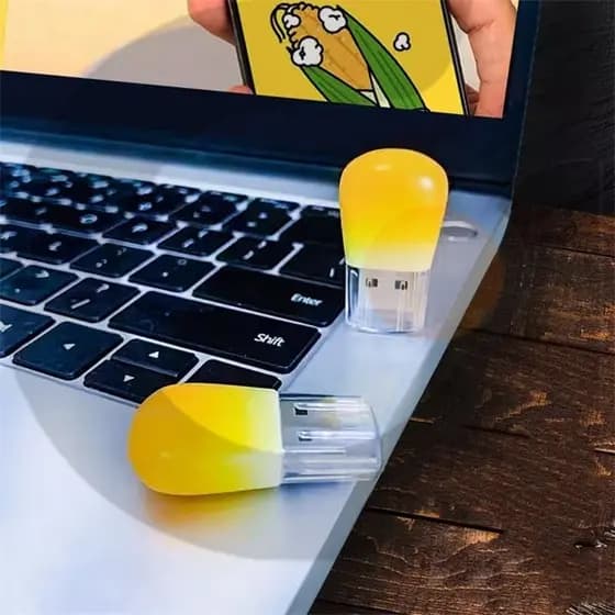 Núcleos De Milho Criativo Dos Desenhos Animados USB 2.0 Unidade Flash De Alta Velocidade Vara 1GB 2GB 4GB 8GB 16GB 32GB