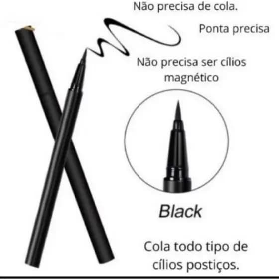 Delineador Caneta Magnética Caneta Delineadora Delineador Cola Cílios Postiços