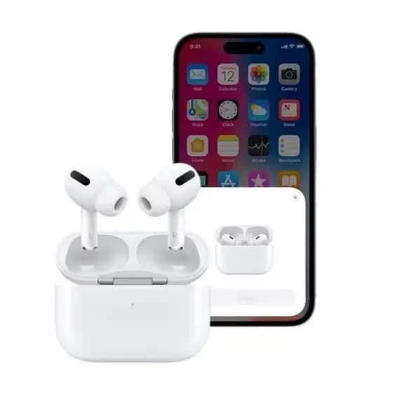 Fone de Ouvido Sem Fio PRO 5 1:1 6 1 ;1 Airpods Com Cancelamento De Ruído Bluetooth Pop-Up para iOS e Android