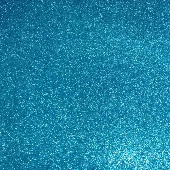 EVA Glitter 40 x 48 cm - Pacote com 5 Peças Azul Claro