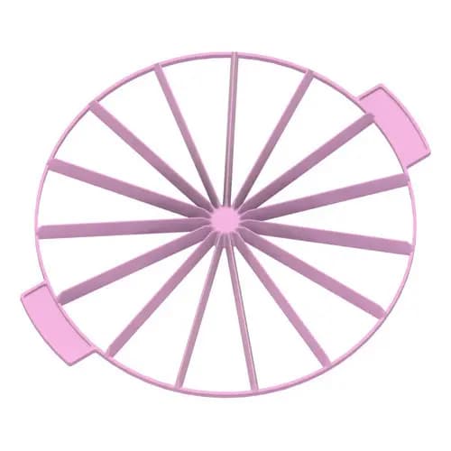 Marcador De 15 Fatias De Bolos E Tortas 25 Cm Plástico