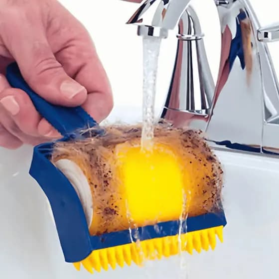 Rolo Adesivo Lavavel para Remover pelos Fiapos e Poeira