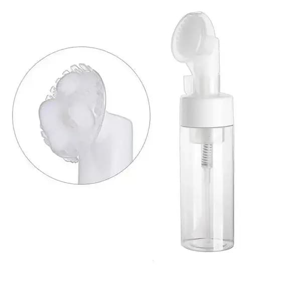 Frasco Pump Espumado Higienizador Com Escova De Rosto Skin Care