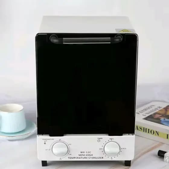 Estufa Esterilizadora Profissional 12L Manicure 250ºC 1000W Sanitizing Box 110v/220v