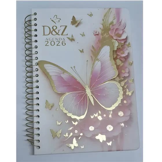 Agenda Com Planner Profissional D&Z 2026