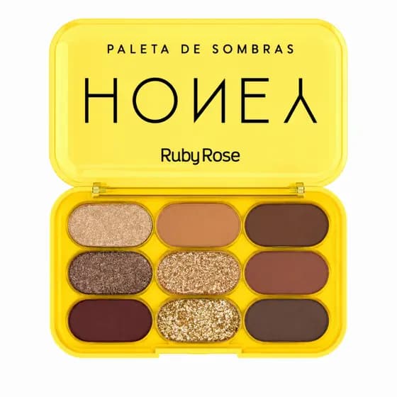 Paleta de Sombras Honey HB-1087- Ruby rose
