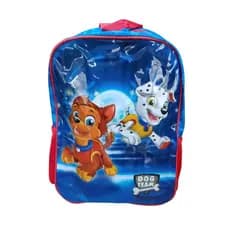 Mochila Infantil Menino Menina Costa Escolar Cachorro Herói Vibrante Moderna Resistente Envio Rapido