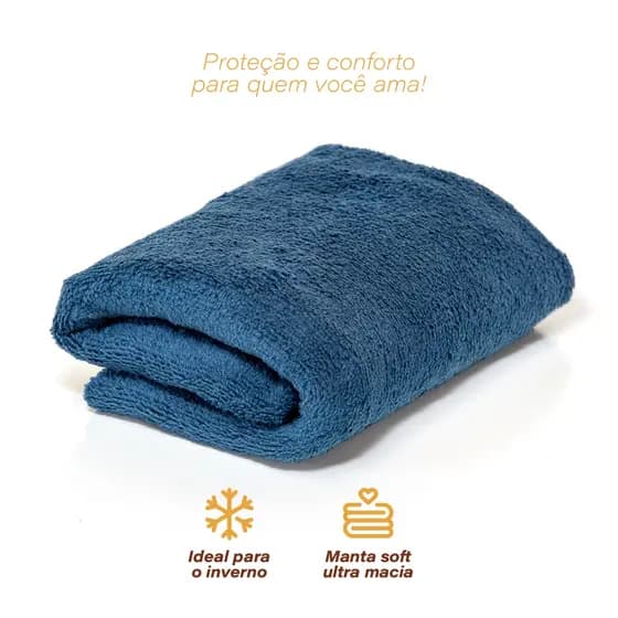 Mantas Pet Microfibra Coberta Mantinha 85cm x 85cm 01, 02, 03 ou 04 Unidades para Cachorro e Gato