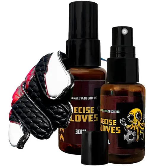Grip Spray Cola para Luva de Goleiro Poulpo Sports Uso Infantil e Adulto