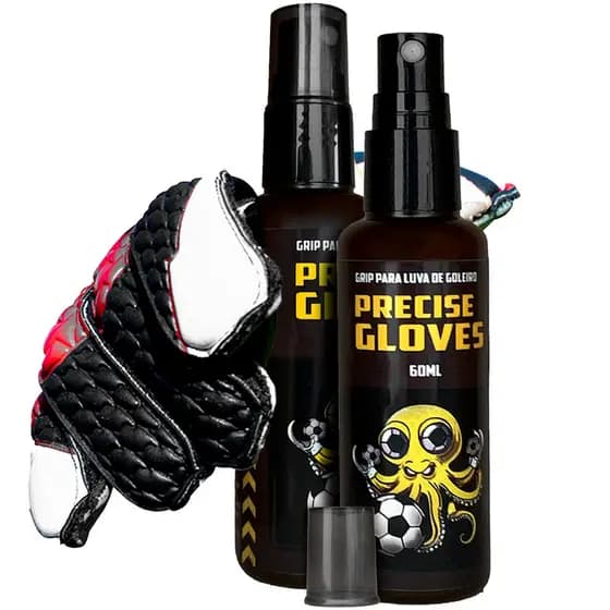 Spray Cola Grip Para Luvas De Goleiro De Futebol 60 ml Cola Infantil E Adulto Gruda Bola