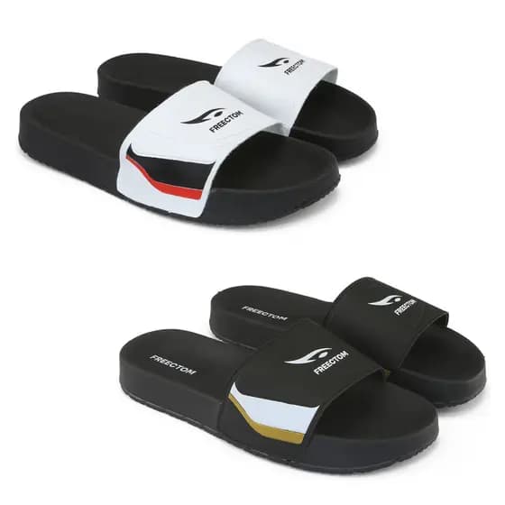 Kit 2 Chinelos Slide Masculino Novo Macio Leve Promoção Barato