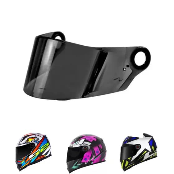 Viseira Capacete Ls2 Ff358 Ff396 Fw3 Gt Fume Polivisor (1736F)