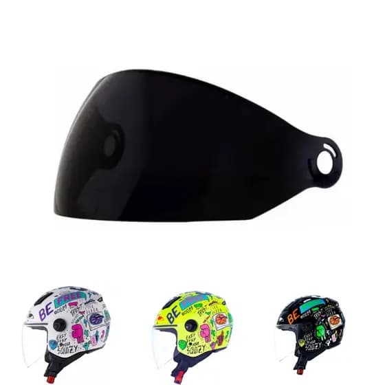 Viseira Polivisor Capacete Norisk Orion Atone KSR-2 Fumê (1785F)