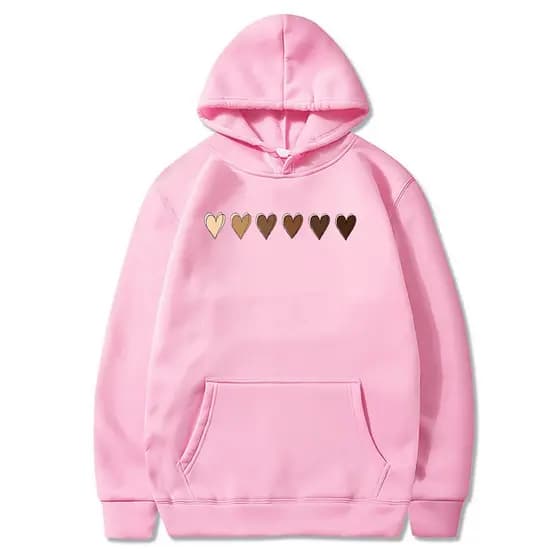 Moletom Feminino Rosa Moletom Com Bolso e Goro Moletom fofo Feminino