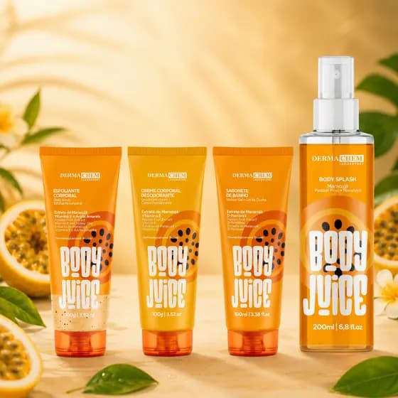 Kit Completo Cuidados com o corpo Maracujá Dermachem