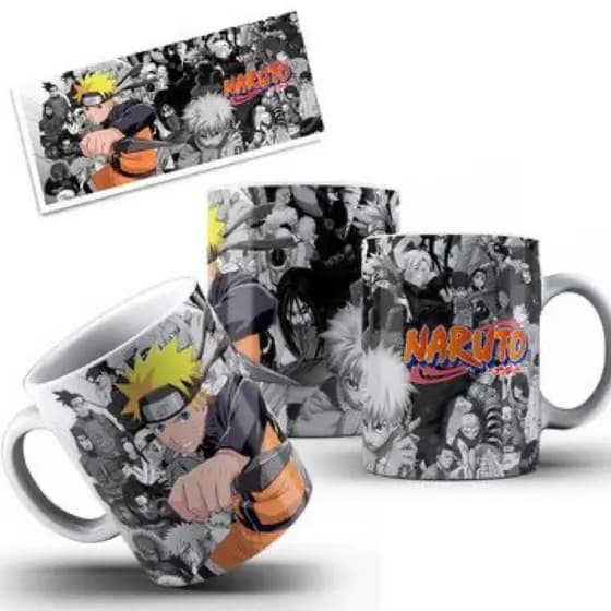NARUTO 325ML CANECA DE PORCELANA