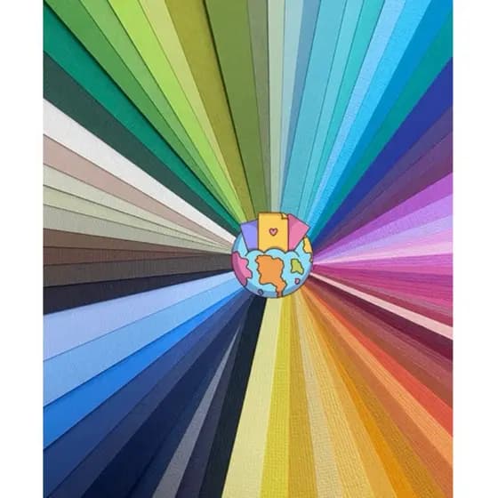 Papel Textura Cardstock Colorido 15x15 216g Textura