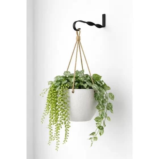 Suporte Rústico Gancho ideal P/ Jardim Pendurar Plantas Flores
