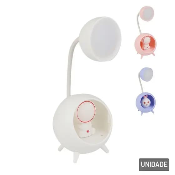 Luminária de Mesa 26cm EM LED Personagens Sortidos
