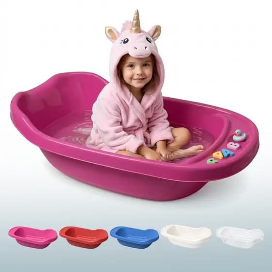 Banheira Grande Infantil Para Baby Banho Gostoso 35 Litros