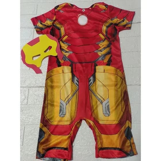 Fantasia homem de ferro curta/fantasia infantil heróis