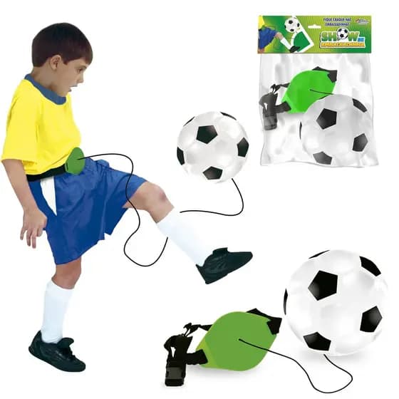 Bola Jogo De Futebol De Embaixadinha Com Bola E Cinto Treino Infantil Apolo Brinquedos