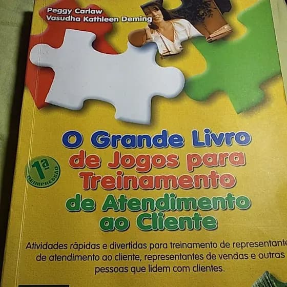 O Grande Livro se Jo gos para treinamento de Atendimento ao cliente
