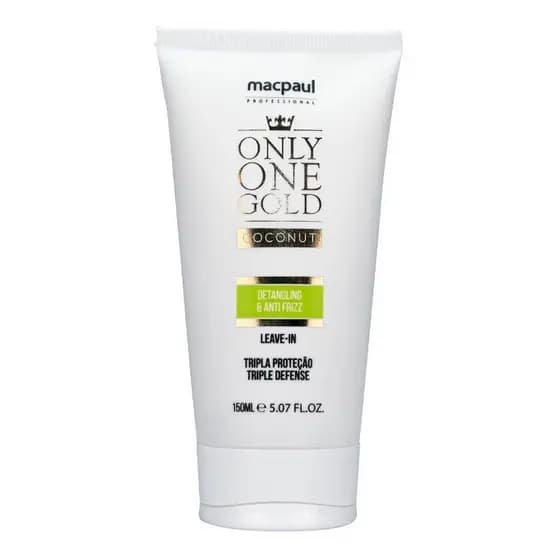 Mac Paul Only One Gold Coconut Leave-in Proteção Tripla
