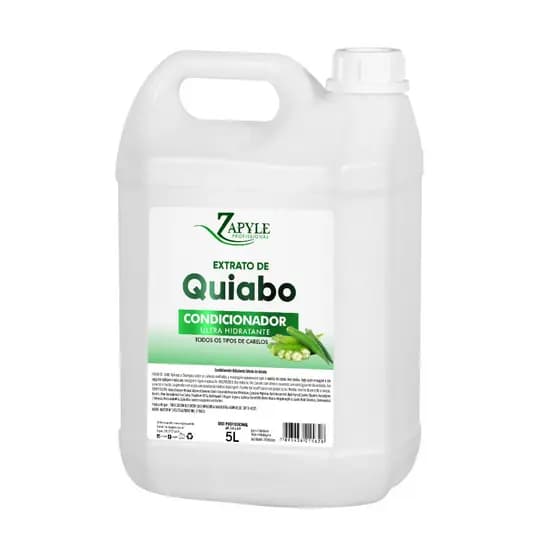 1 condicionador de zapyle 5l quiabo ulta hidratante profissional
