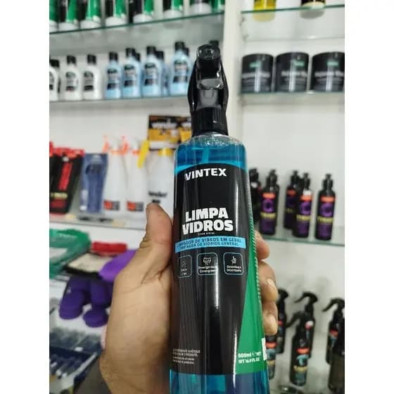 Limpa Vidros Vonixx Vintex 500ml ou 5 Litros – Limpeza Profissional para Vidros e Espelhos