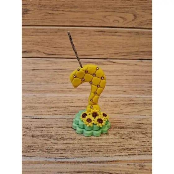 Vela de aniversário Girassol